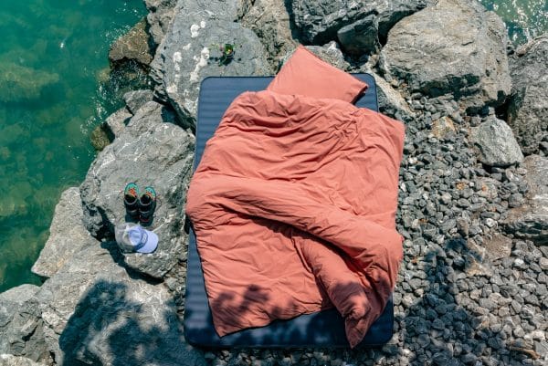 Bettwäsche aus Bio Baumwolle von lavie. Nachhaltige Bettbezüge aus Bio-Baumwolle in rostrot