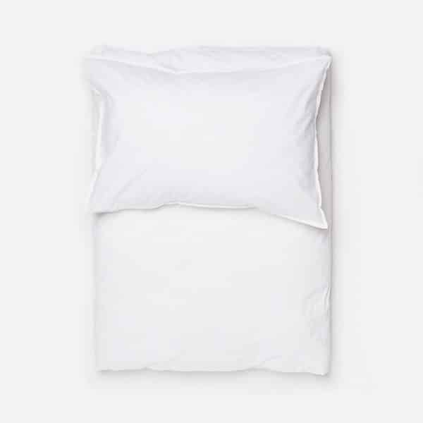 lavie Bettwäsche Louise aus Bio Baumwolle in weiß