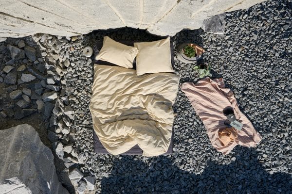 Bettwäsche aus Bio-Baumwolle von lavie. Nachhaltige Bettbezüge aus Bio-Baumwolle in soya